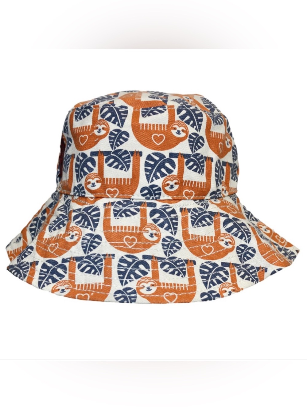 Sloth Print Bucket Hat